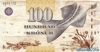 100 Крон выпуска 2002 года, Фарерские острова. Подробнее...